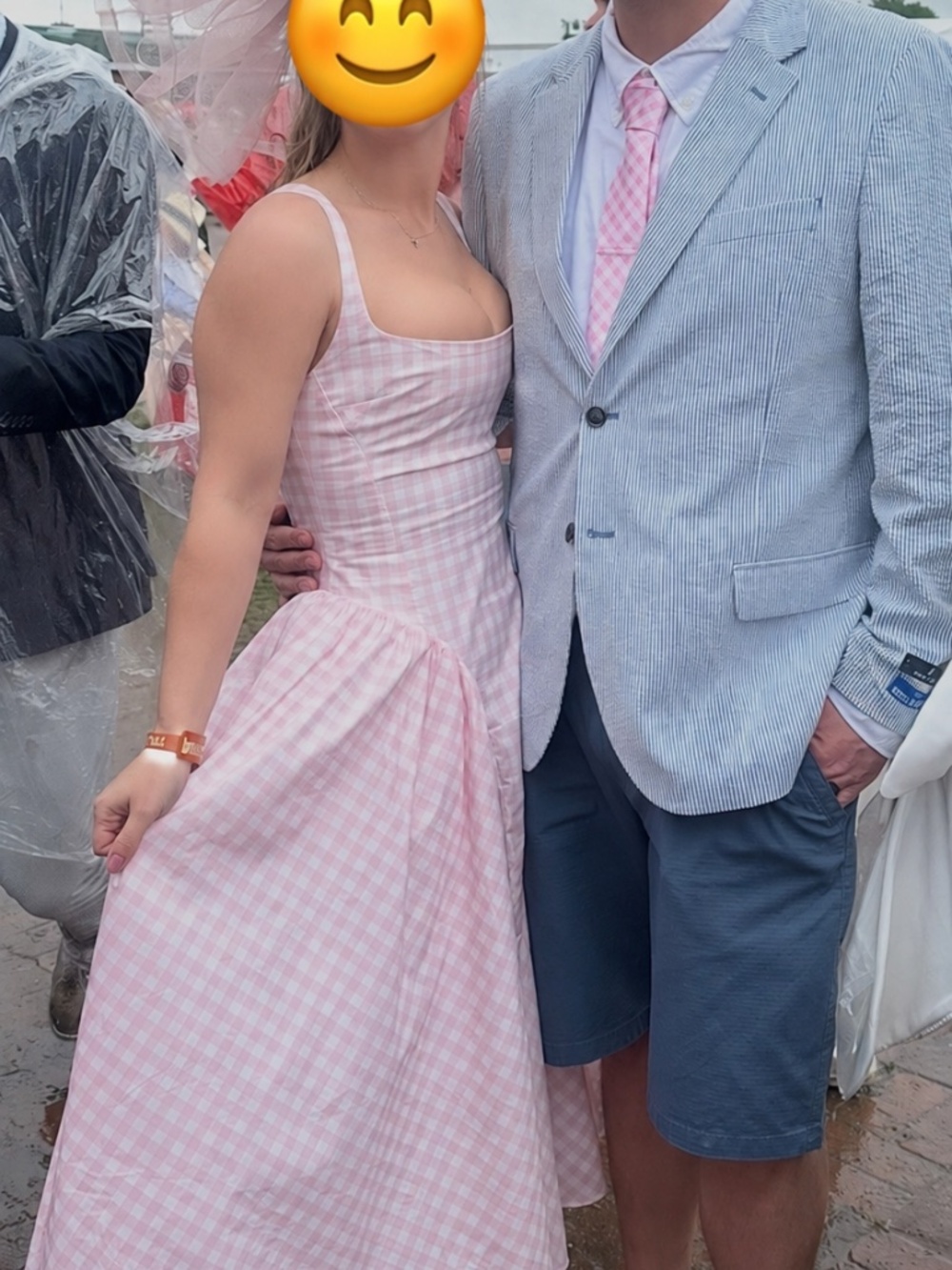 Babyboo Sherrie Midi Dress - Blush Gingham S - Picture 5 of 5